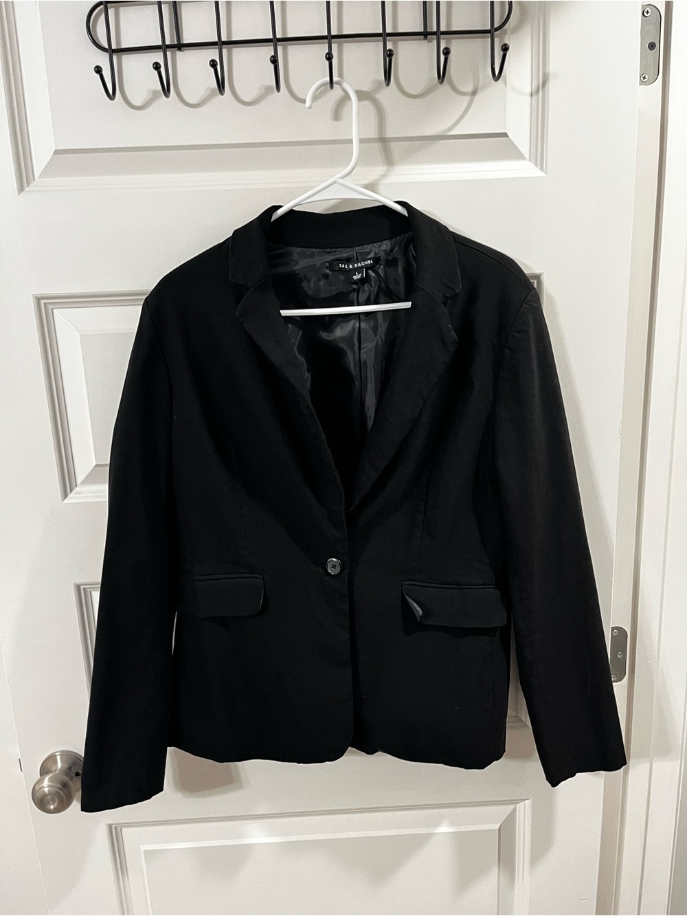 Zac & Rachel Black Single-Button Blazer
